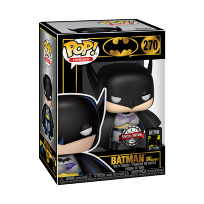 Подаръчен комплект Funko POP! DC COMICS Collectors Box: BATMAN (FIRST APPEARANCE) (XL) - BATMAN'S 80TH POP! & Tee 